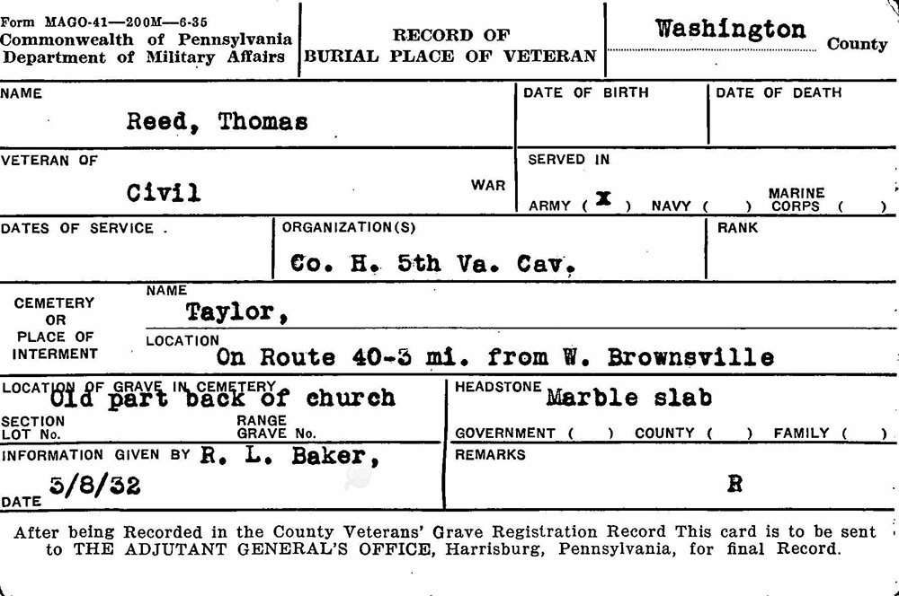 veteran burial